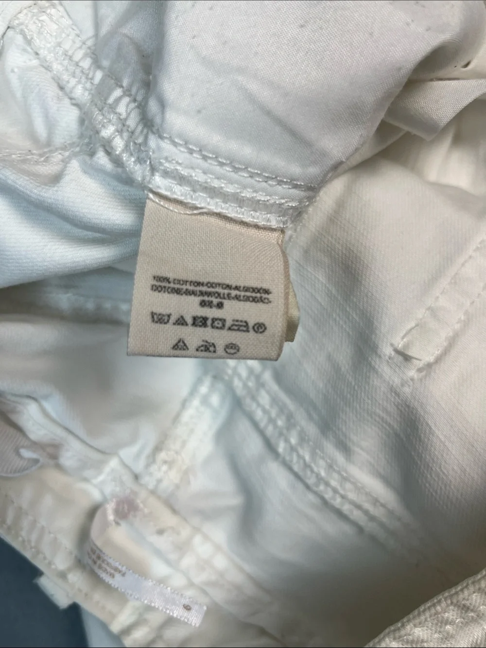 Free People Baggy Carpenter/Utility Pant with Raw hem Size: 6